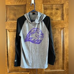 Holloway Lightweight Hooded Long Sleeve Shirt - Men's Size Small